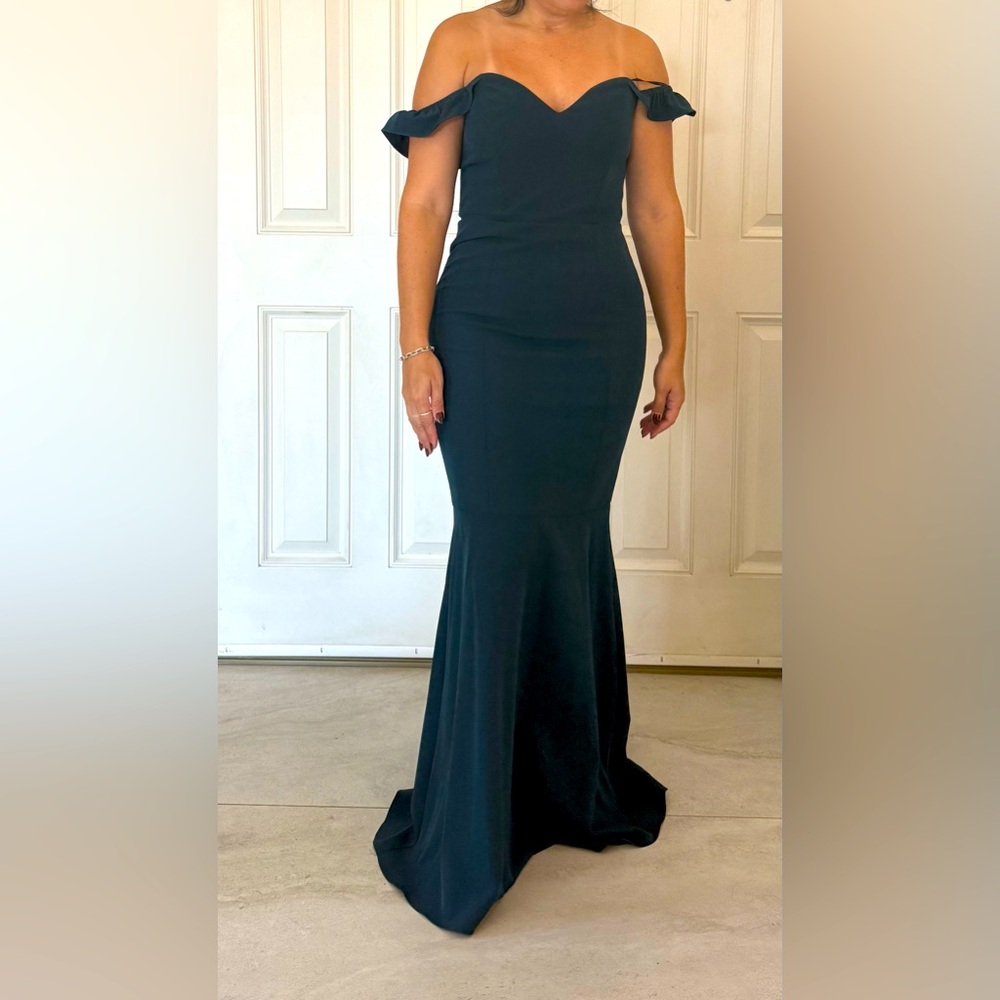 Very pretty elegant dark green.